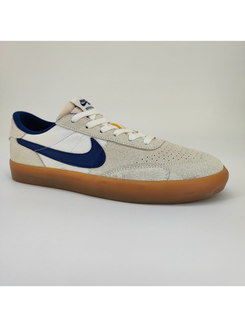 Nike SB Heritage Vulc Men's Size 8.5 US Grey Suede Skate Shoes CD5010-102
